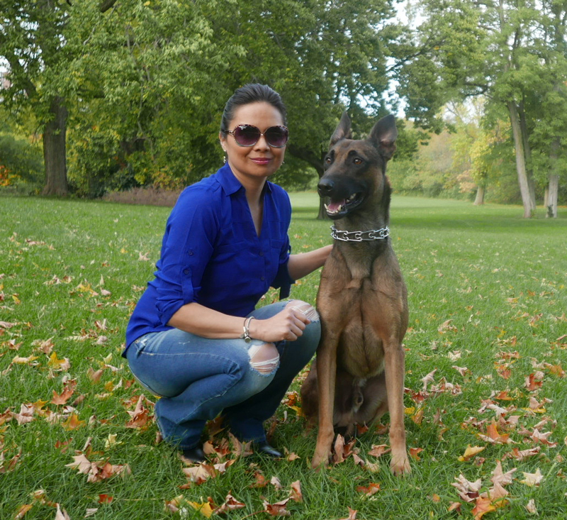 ladyjeansdog lady in jeans with family protection dog https://testultk9.wordifysites.com