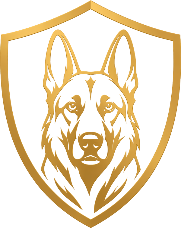 Attached image file protection dog icon
