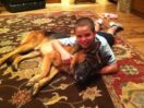 c02-jack03 family protection dog with boy